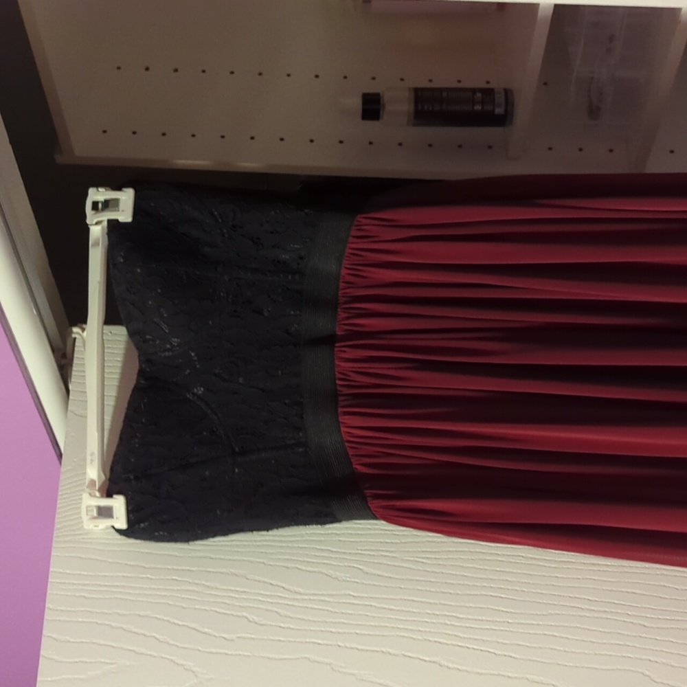 Maroon prom Dress